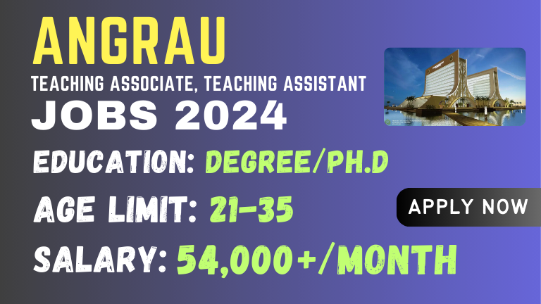 ANGRAU Teaching Associate-Teaching Assistant Recruitment Notification 