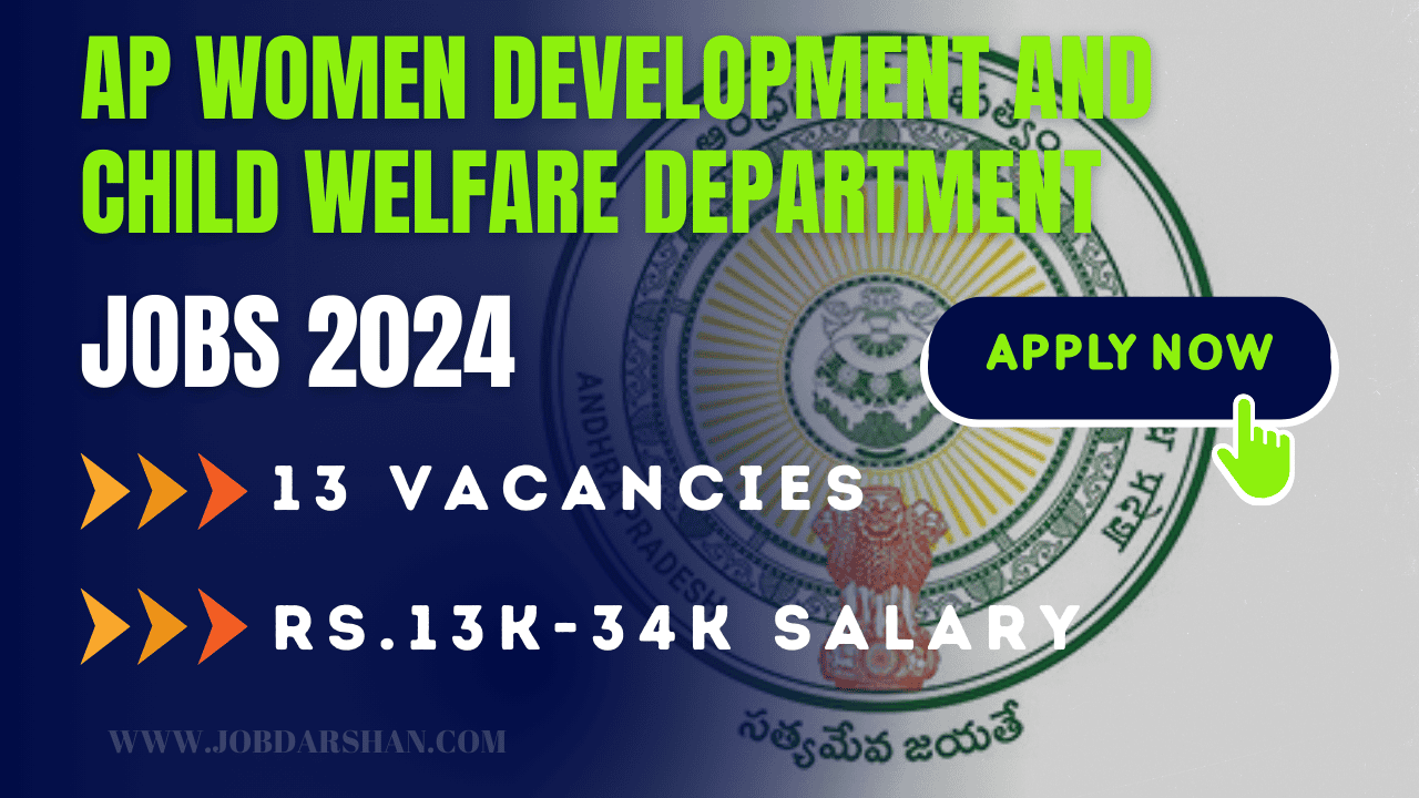 AP Contract-Based Jobs 2024 | Apply for Women & Child Welfare Department Recruitment