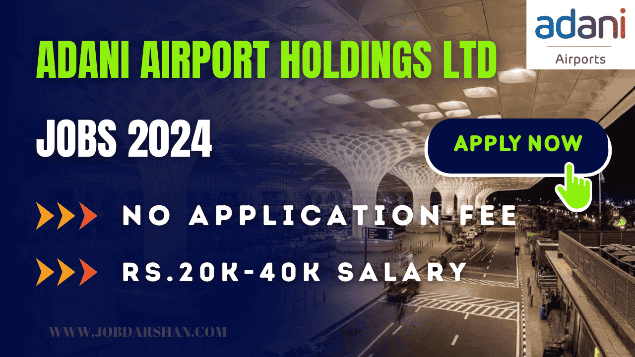 Adani Airport Hiring for Crew Commander and Team Member Roles 2024