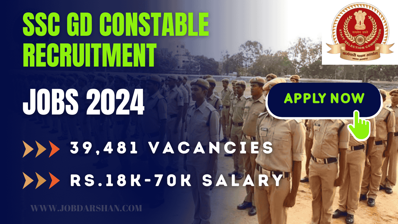 SSC GD Constable Recruitment 2024