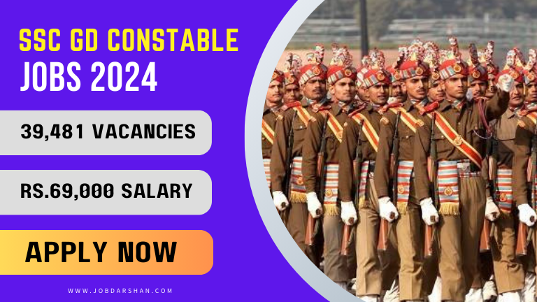 SSC GD Constable Recruitment 2024